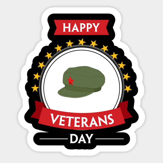 U.S. Veteran day Sticker by barwarrior